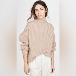 Anine Bing Sydney Sweater in camel size small